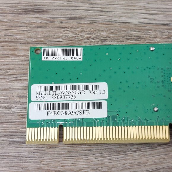 TP-Link 54 Mbps Wireless G PCl Express Adapter Model TL-WN350GD Rev:1.2 Computer - Picture 11 of 15